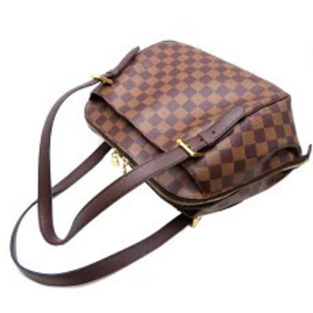 Louis Vuitton Shoulder Brown Ebene Bag Belem Damier - Picture 4 of 6